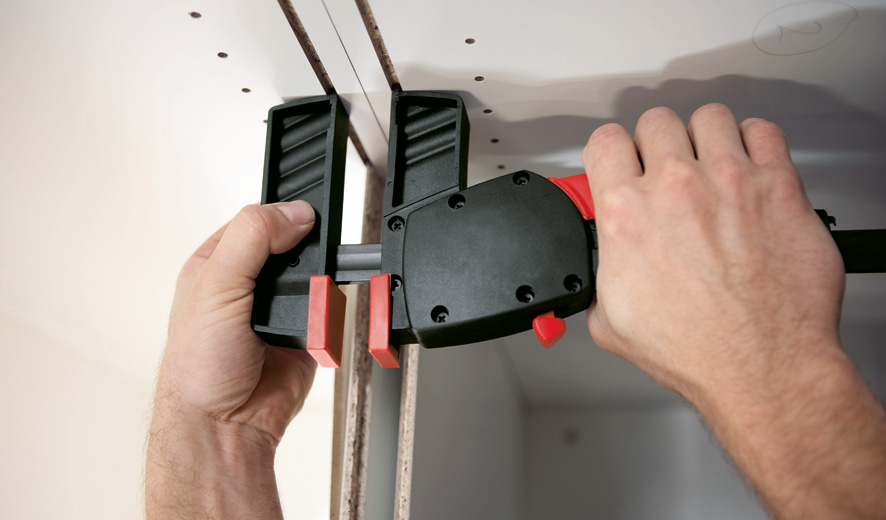 Струбцина для работы одной рукой DuoKlamp 450/85, 1.2 кН DUO45-8 BE-DUO45-8