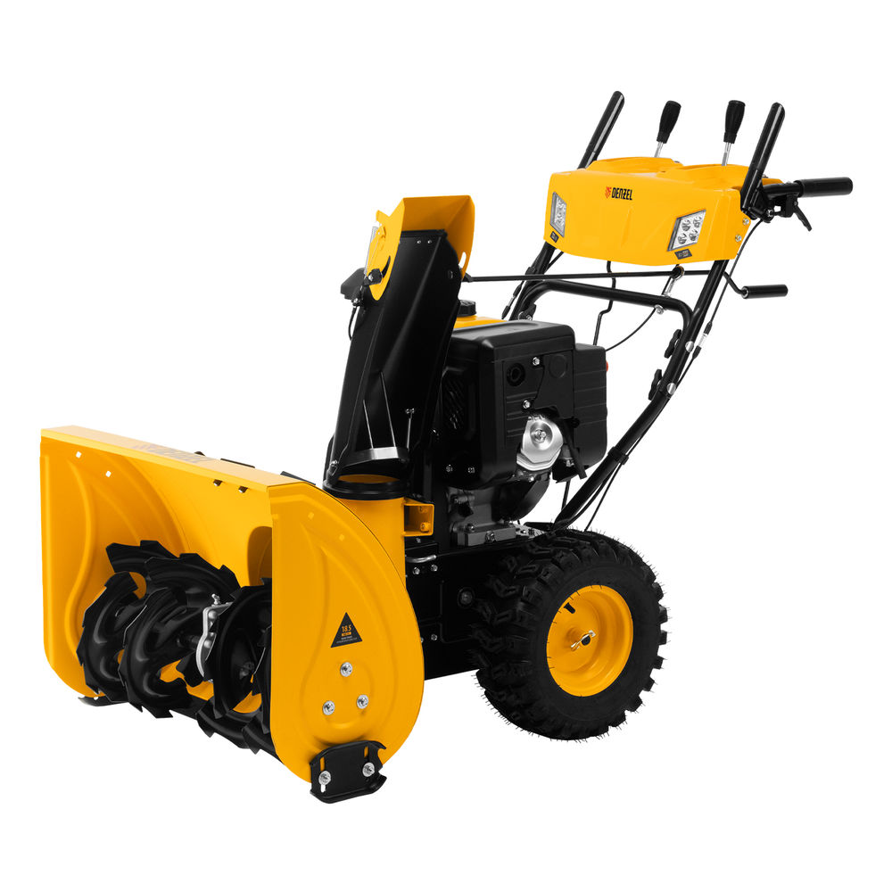 Бензиновая снегоуборочная машина SBL 711D PRO, 302cc, эл.старт, фара, обогрев, блок. дифф. Denzel (97655)