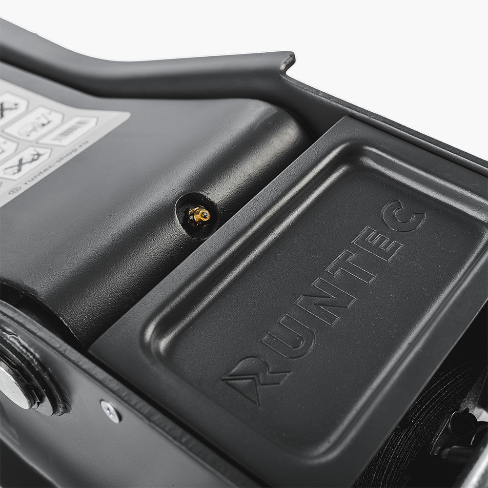 Домкрат подкатной низкого подхвата 3 т, 75-505 мм, усиленный, Quick Up RUNTEC RT-PJL3Q