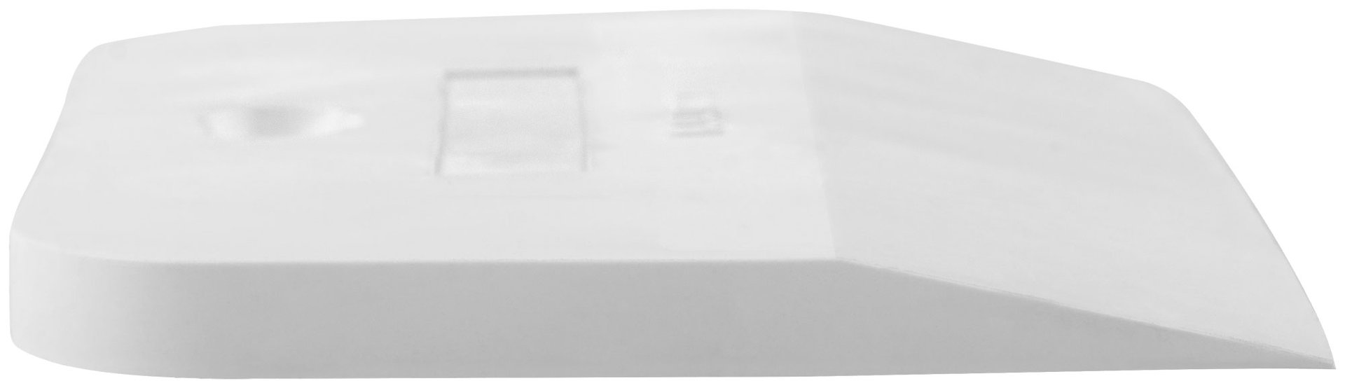 Шпатель резиновый белый 100 мм (06858)