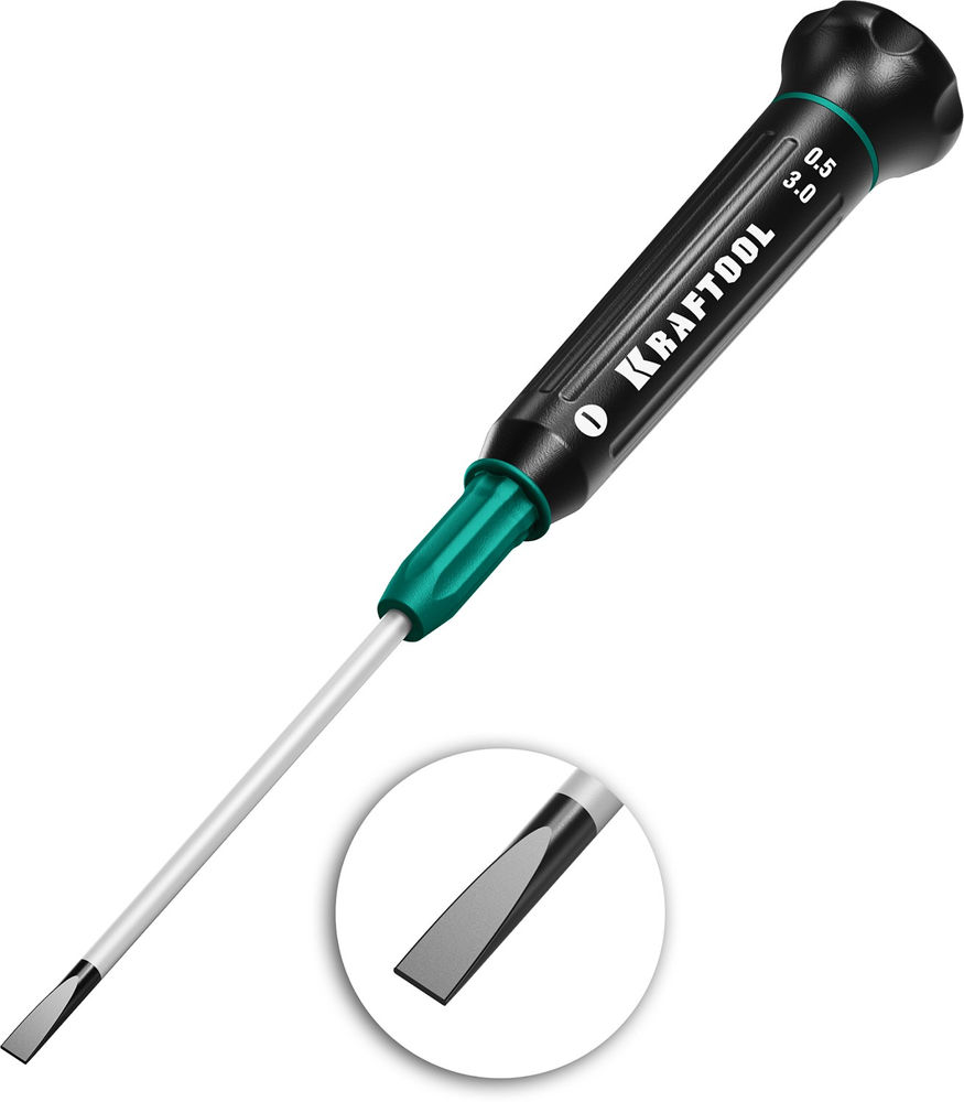 Отвертка для точных работ Precision SL3.0 KRAFTOOL 25681-3.0