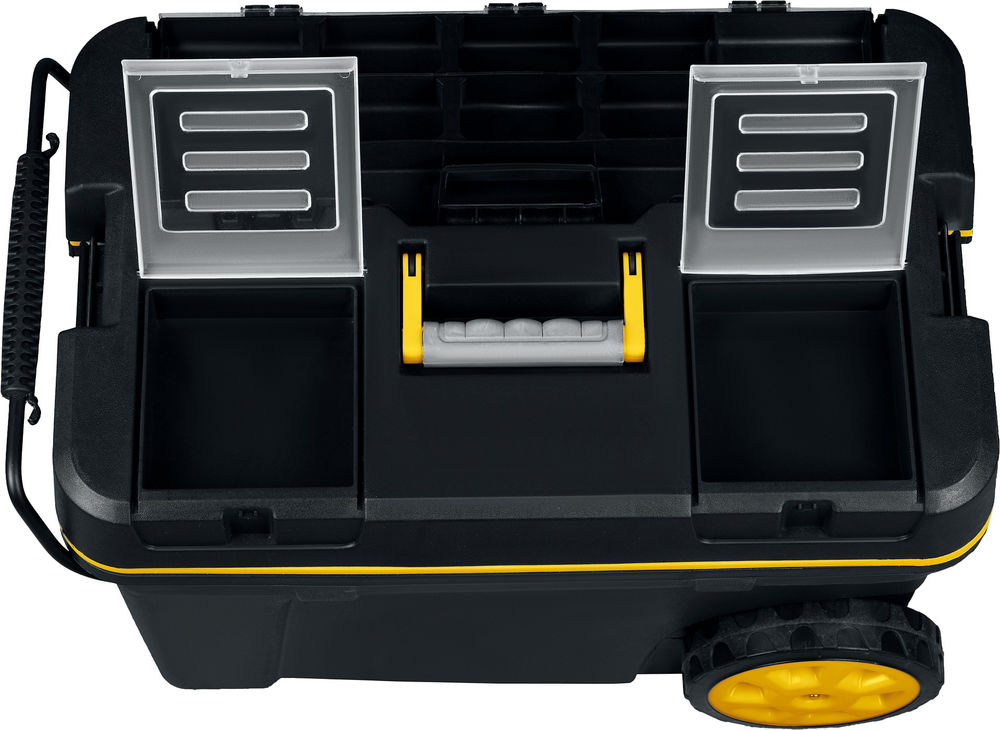 Ящик-тележка пластиковый для инструментов BIGPRO 620 х 370 х 420 мм, (24.5) Professional STAYER 38107-24