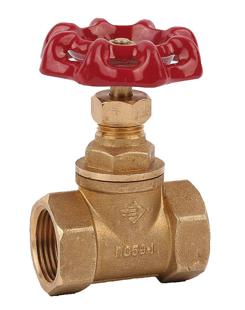 Кран вентильный латунный d 3/4 ЗУБР 51210-3/4