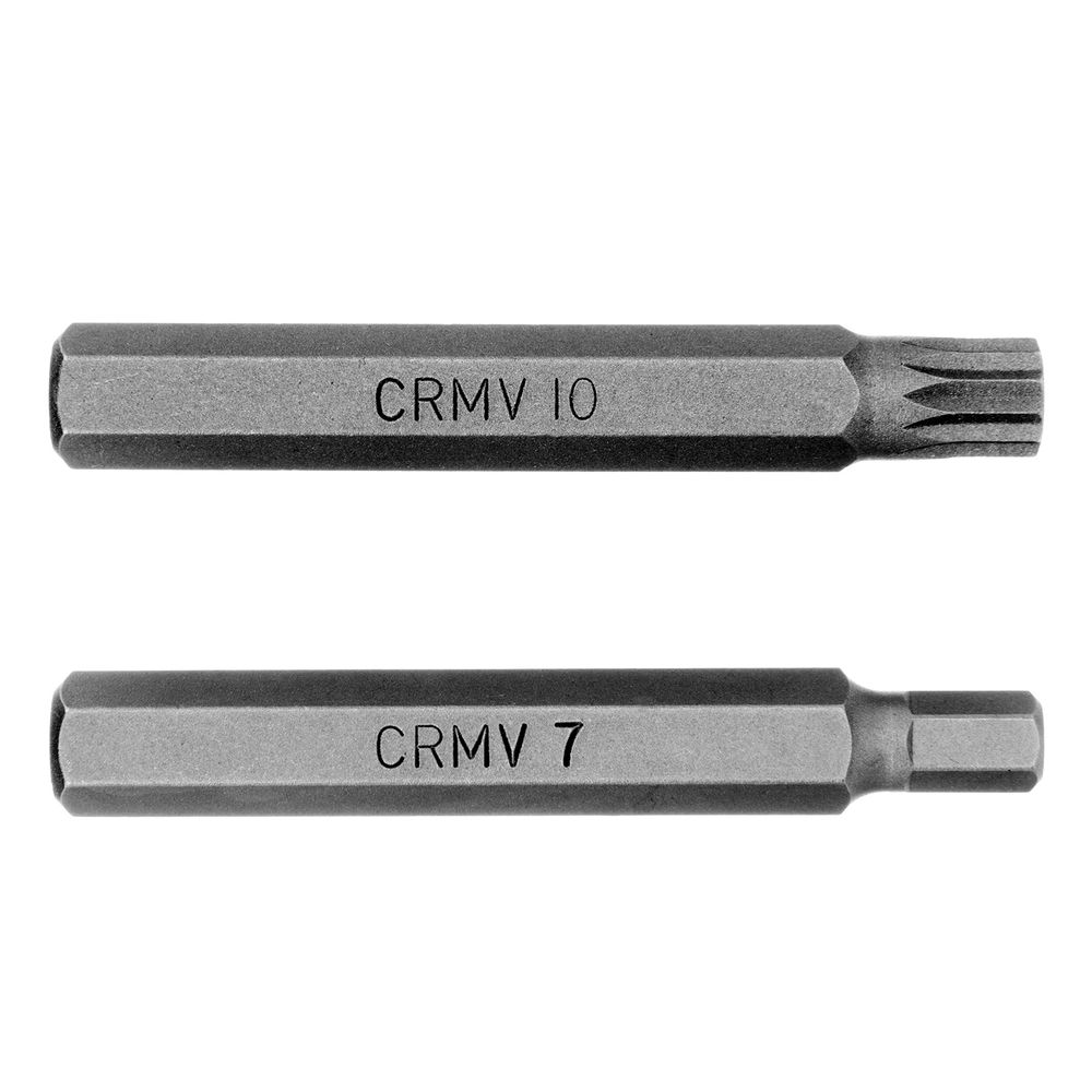 Набор бит HEX, Torx , SPLine, хвостовик-шестигранник 1/2, CrV, 42 шт. Stels (11318)