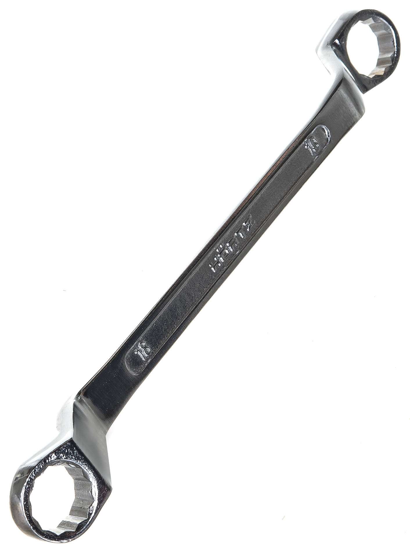 Ключ накидной двусторонний 18х19 мм хромирование HORTZ