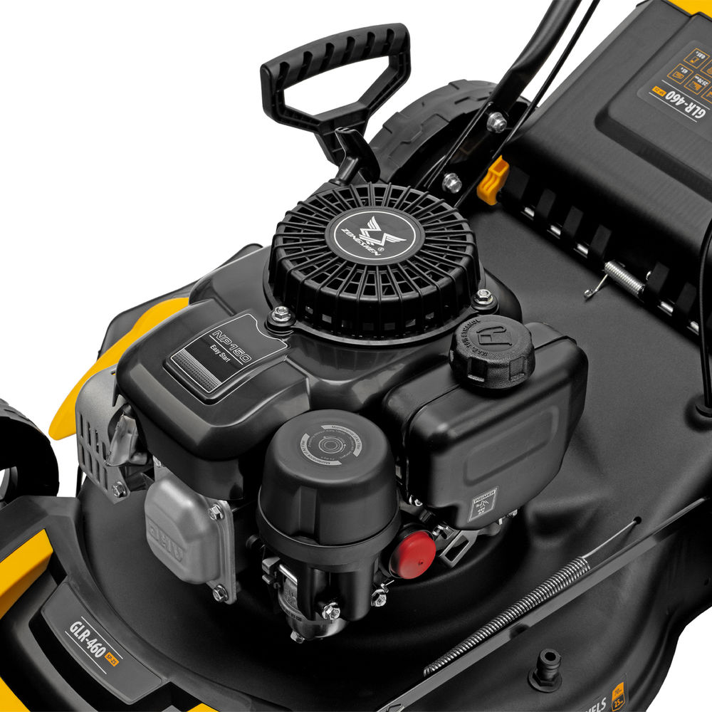 Газонокосилка бензиновая GLR-460SP-ZS, 149 см3, ширина 46 см, привод, травосборник 65 л Denzel (58824)