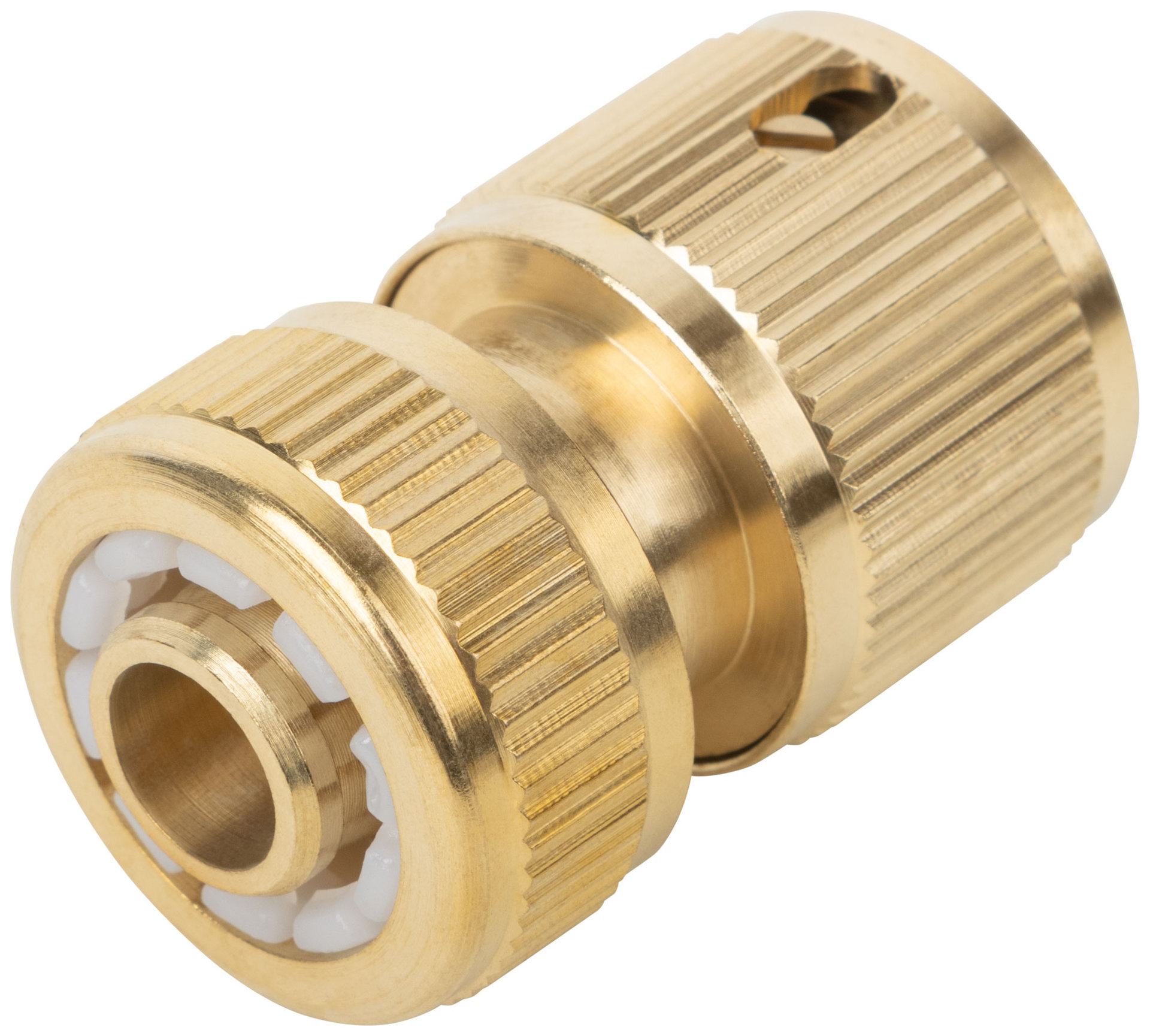 Соединитель, латунь 1/2 (77440)