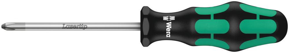 Отвёртка крестовая PZ 1 x 80 мм серия 355 PZ Wera WE-009310
