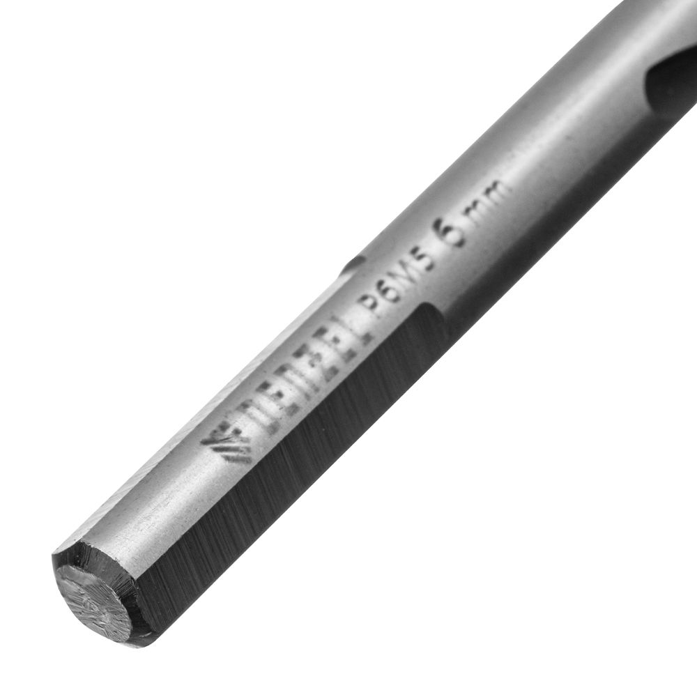Сверло спиральное по металлу 6 x 93мм, Р6М5, Golden Tip, многогранная заточка Denzel (718278)