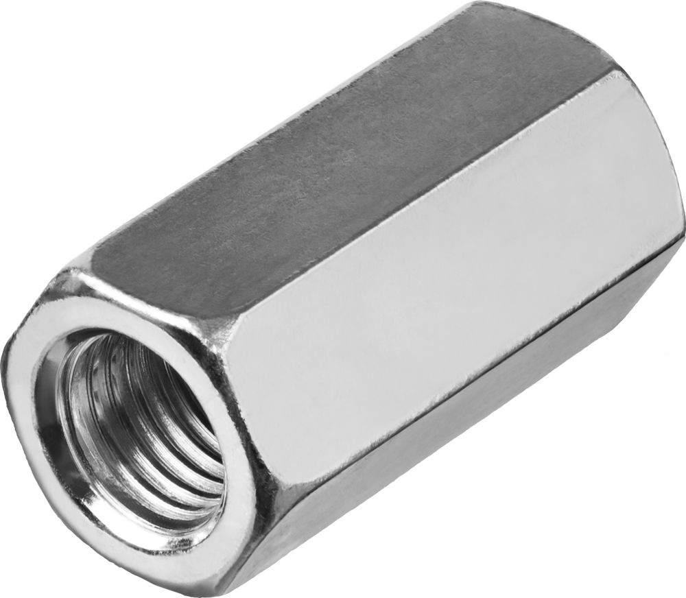 Переходная гайка M12, цинк, 5 кг ЗУБР DIN 6334 303750-12