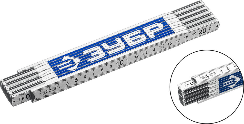 Уровень складной усиленный 2 м Профессионал ЗУБР 3424-2