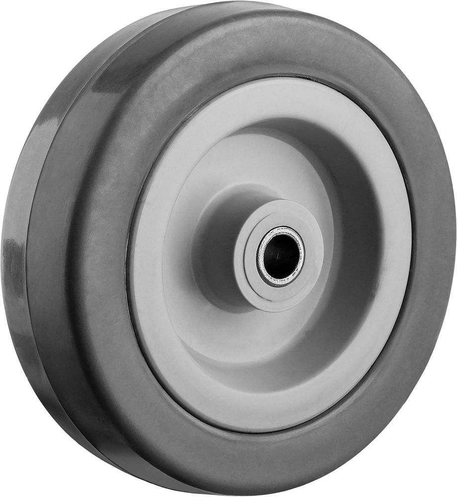 Колесо d 100 мм, г/п 65 кг, резина/полипропилен ЗУБР 30956-100