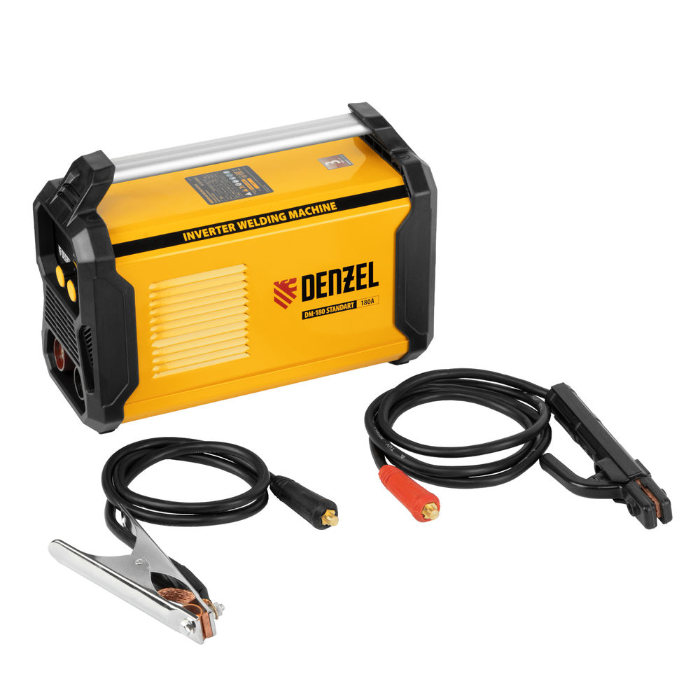 Аппарат инвертор. дуговой сварки DM-180 Standart, 180 А, ПВ 60% Denzel (94324)