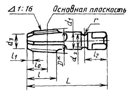 Метчик К 3/4(NPT) Р6М5 конический дюймовый м/р. (14 ниток/дюйм) CNIC