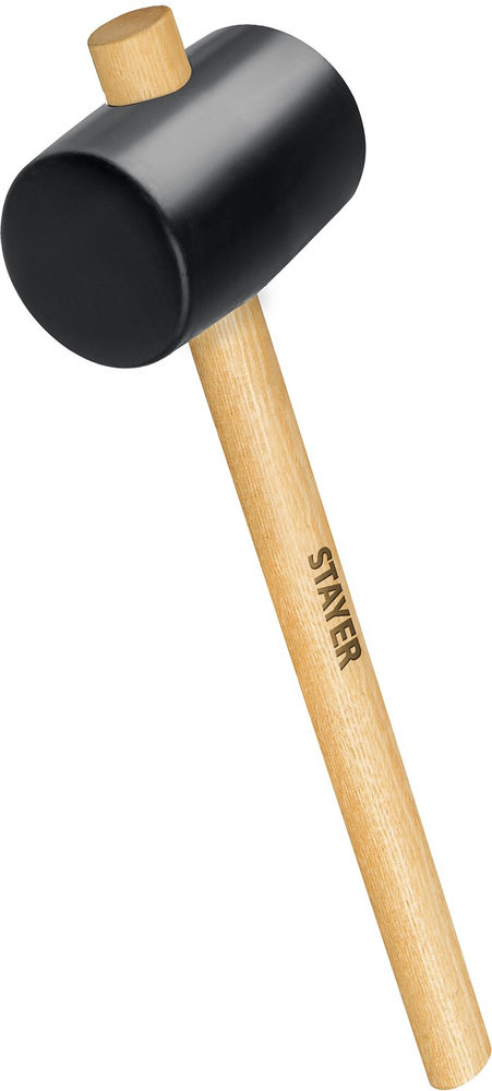 Киянка резиновая чёрная 680 г STAYER 20505-75