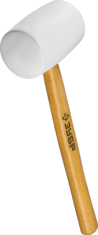 Киянка резиновая 340 г белая ЗУБР 20511-340