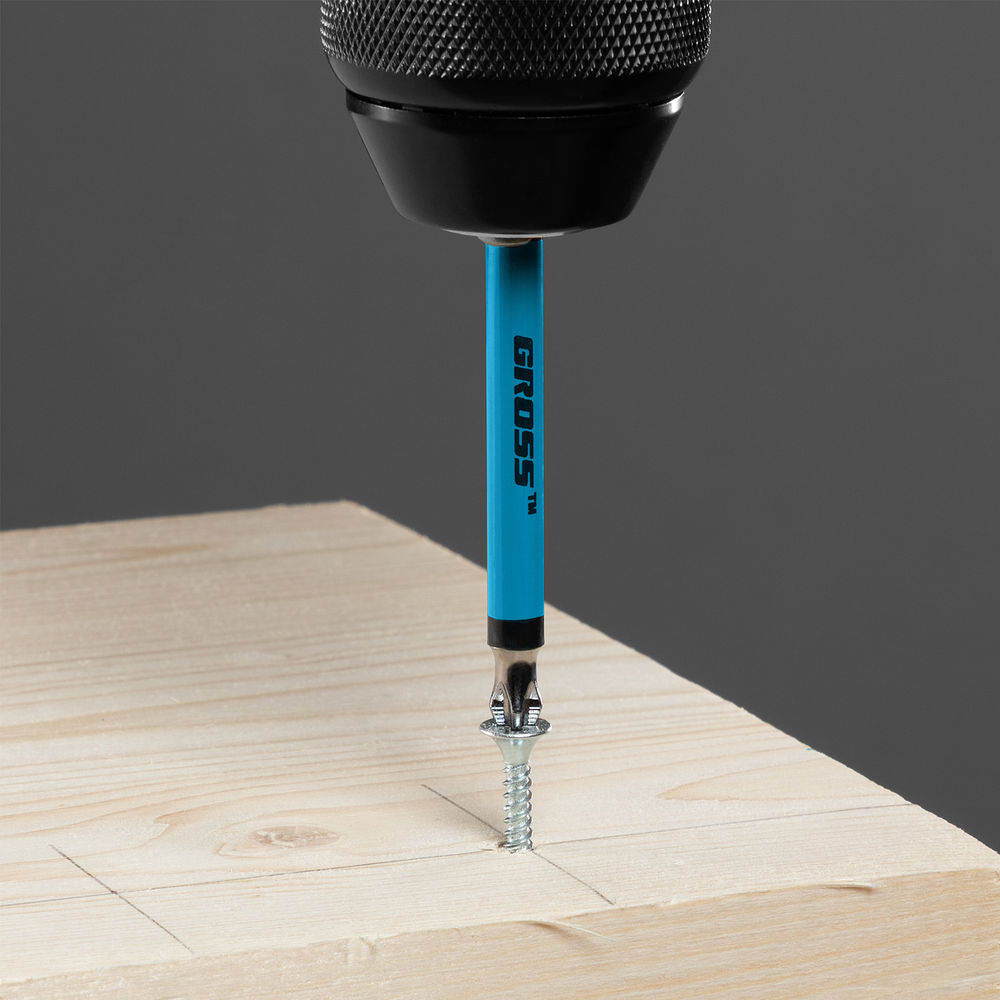 Бита PH2 х 90, сталь S2, 10 шт. Gross (11263)