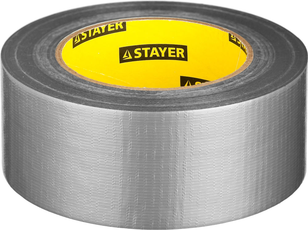Лента армированная 48 мм, 45 м, серебристая Professional STAYER 12080-50-50