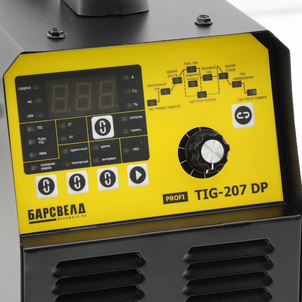 БАРСВЕЛД Profi TIG-207 DP (TIG207DPNAKS)