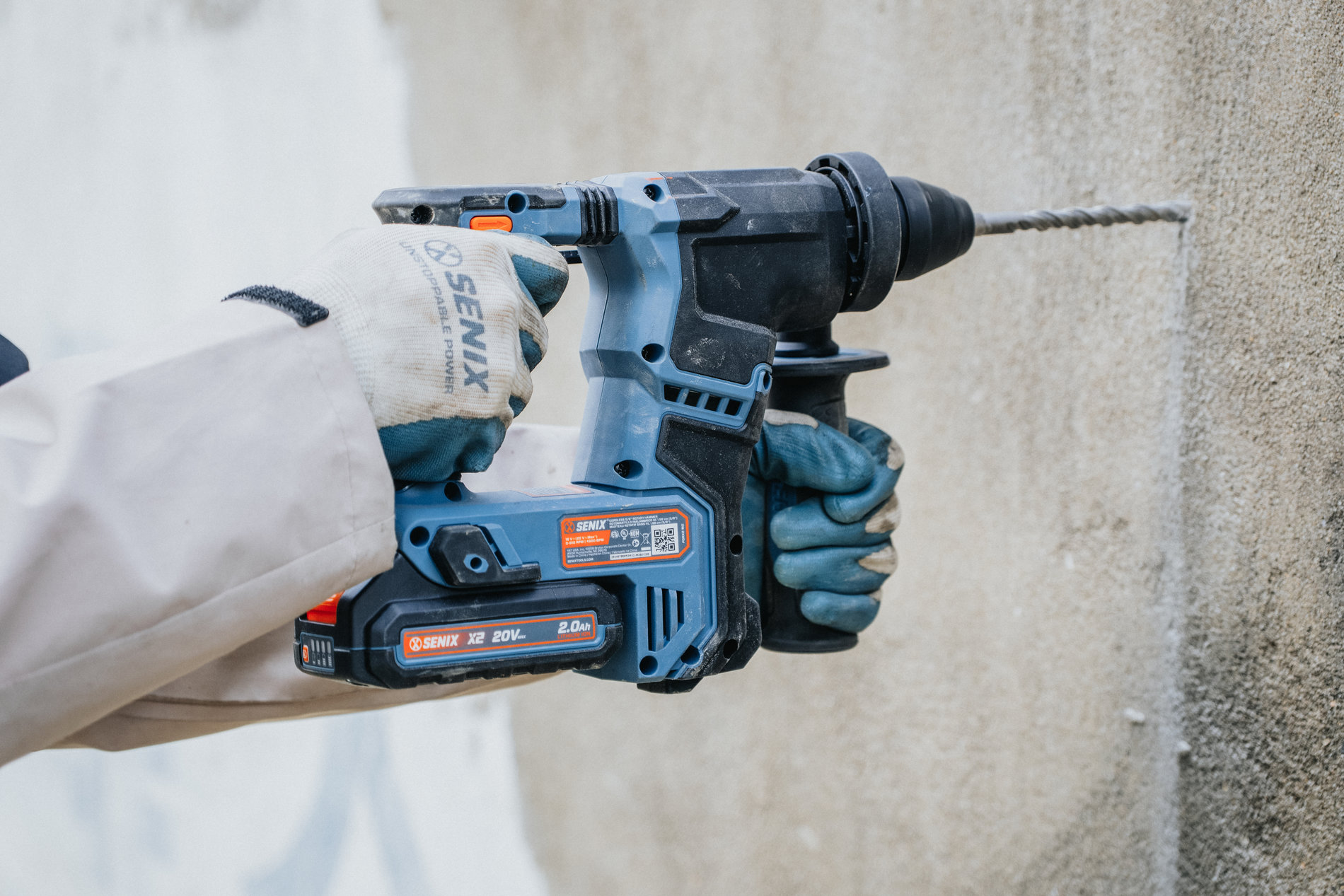 Перфоратор SDS-plus, 1.2Дж, 17 мм, без АКБ и ЗУ X2 20В