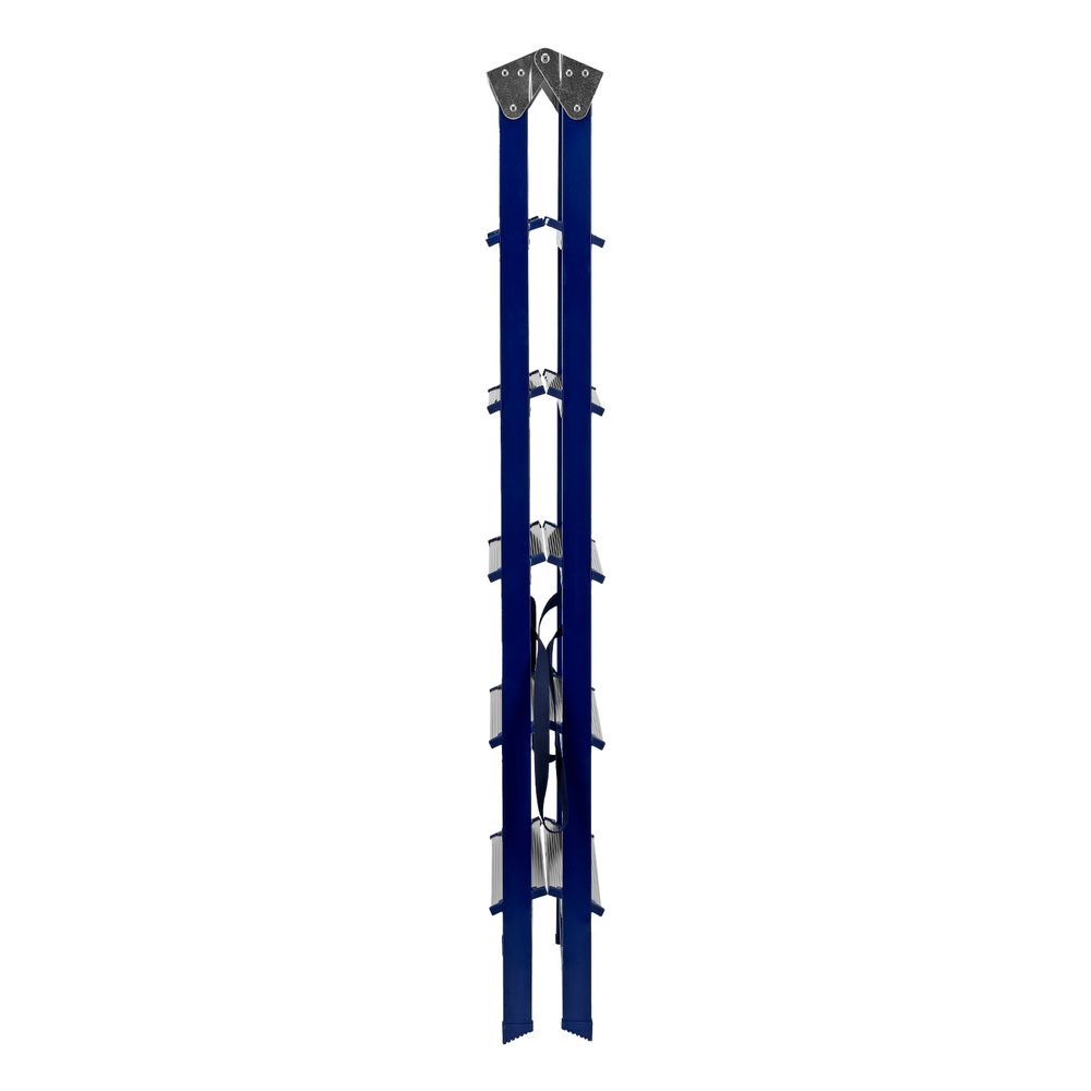 Стремянка двусторонняя 6 ступеней, стальная, Сибртех (97936)