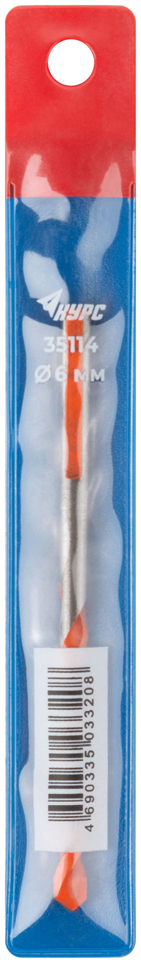 Сверло универсальное 6х100 мм (35114)