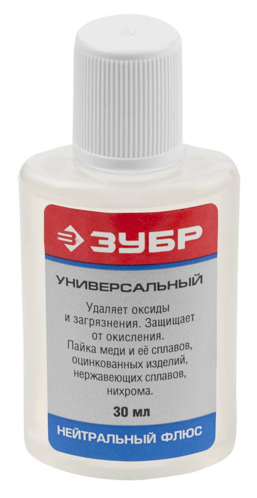 Флюс универсальный 30 мл ЗУБР 55494-030