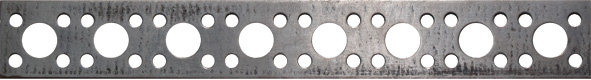 Лента перфорированная прямая 0,7 х 17 25м (30295)
