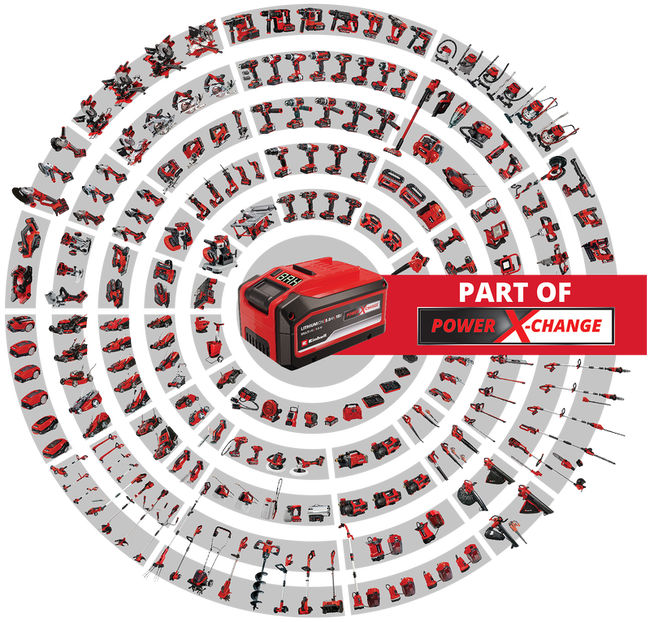 Лобзик аккумуляторный Einhell PXC TP-JS 18/135 Li BL,18В,135мм,ход 26мм,Quick,рук.скоба,без АКК и ЗУ (4321260)