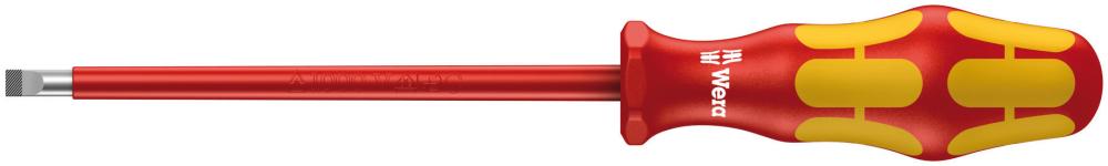 Отвёртка диэлектрическая шлицевая 1 x 5.5 x 125 мм SL VDE серия 160 i Wera WE-006120