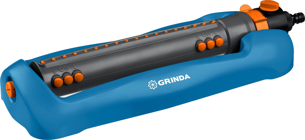 Веерный распылитель RO-18P, 18 форсунок, ударопрочный пластик, PROLine GRINDA 429341