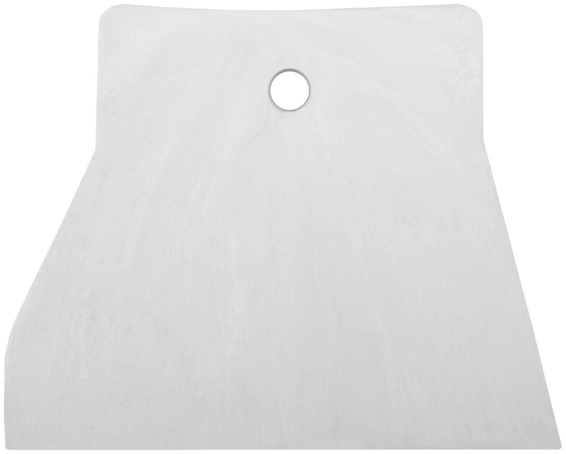 Шпатель резиновый белый 100 мм (06886)