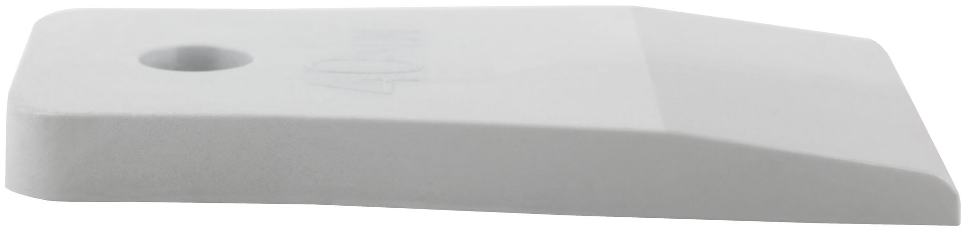 Шпатель резиновый белый 40 мм (06883)