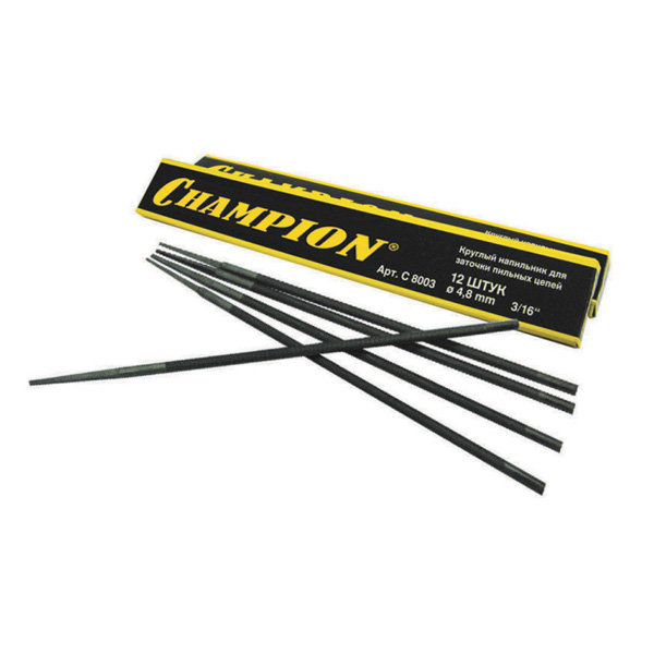 Напильник CHAMPION 4,8 (12 шт.) (C8003)