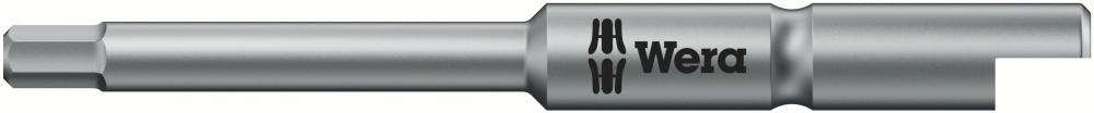 Бита с внешним шестигранником 1.5 x 44 мм сверхтвёрдая 4 мм Halfmoon Hex-Plus серия 840/9 C Wera WE-135268