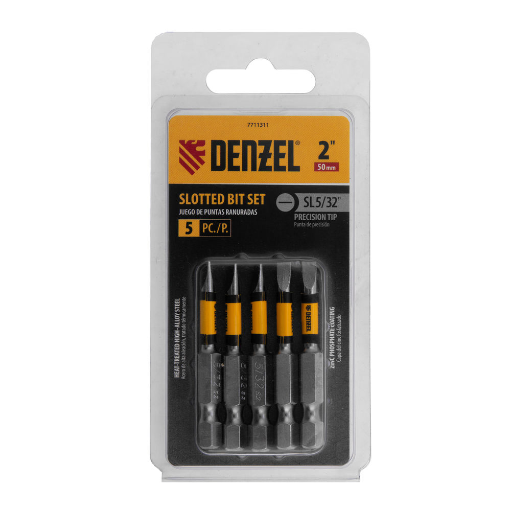 Бита SL4x50, 5 шт. Denzel (7711311)