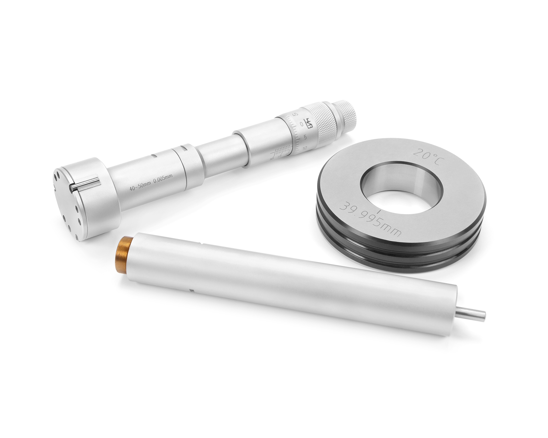 Нутромер микрометрический 3-точечный 40-50 0,005 у/к ЧИЗ