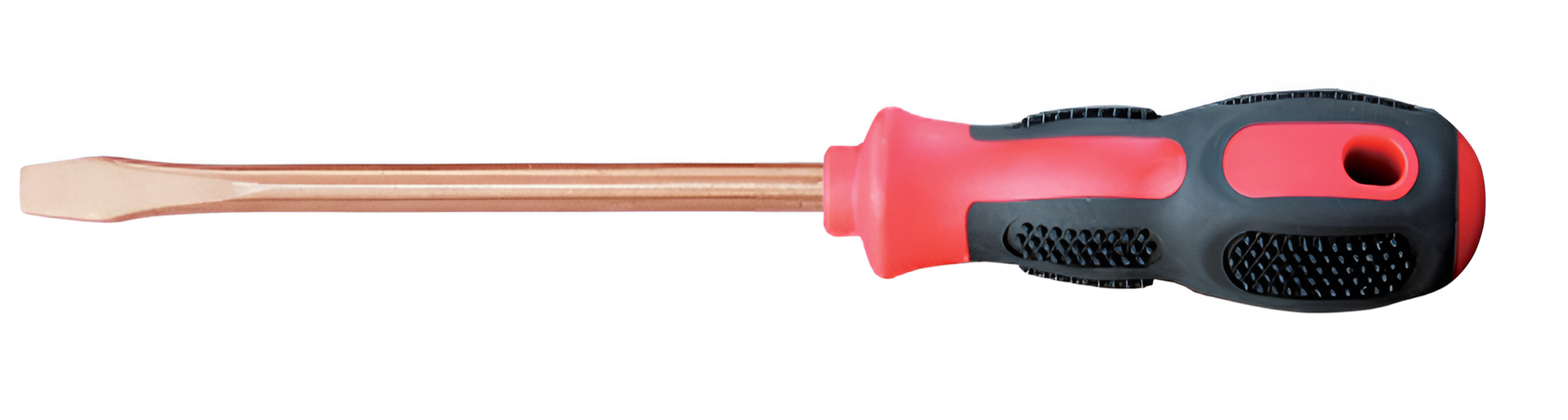 Отвертка шлицевая SL 3х50 (общ.134мм) искробезопасный сплав BeCu 260-1002, HORTZ