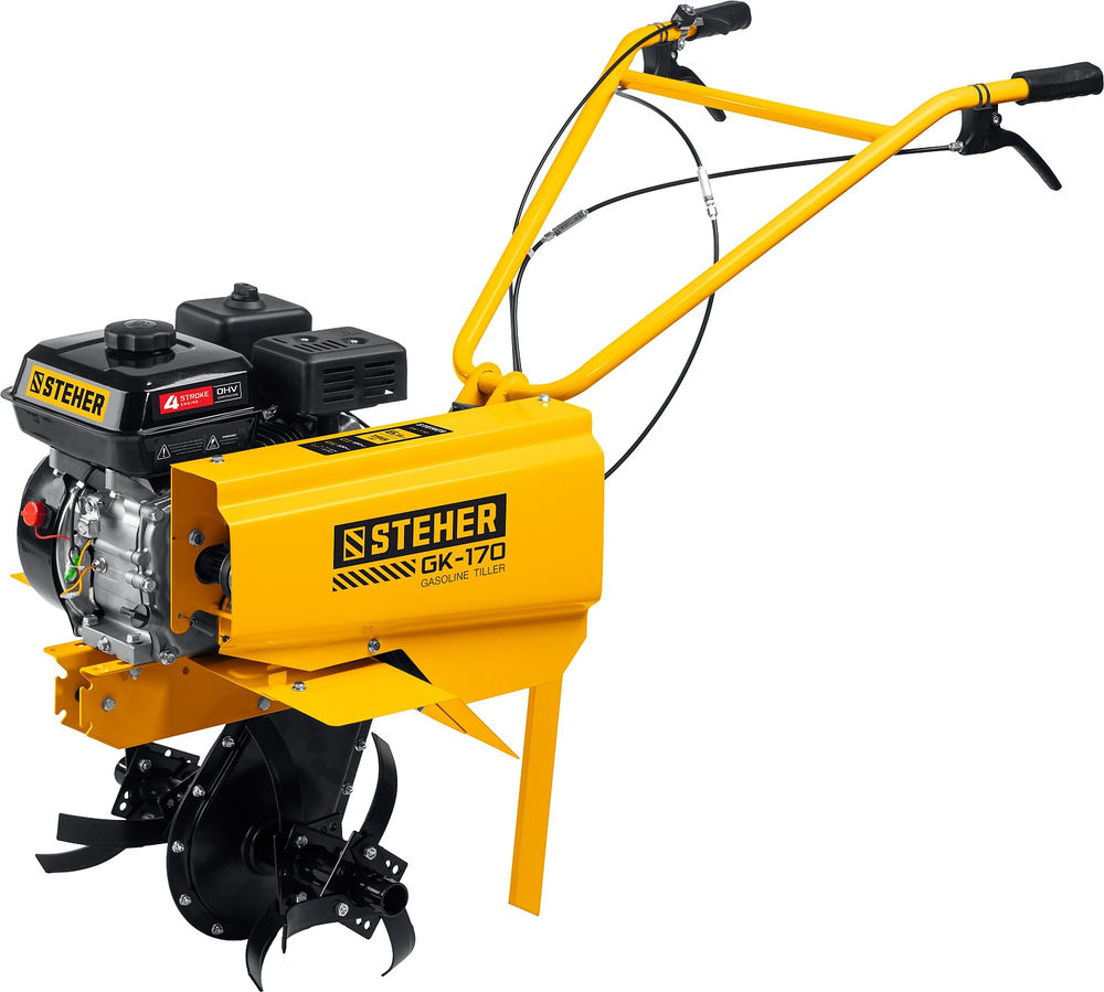 Культиватор бензиновый 6.5 л.с. STEHER GK-170