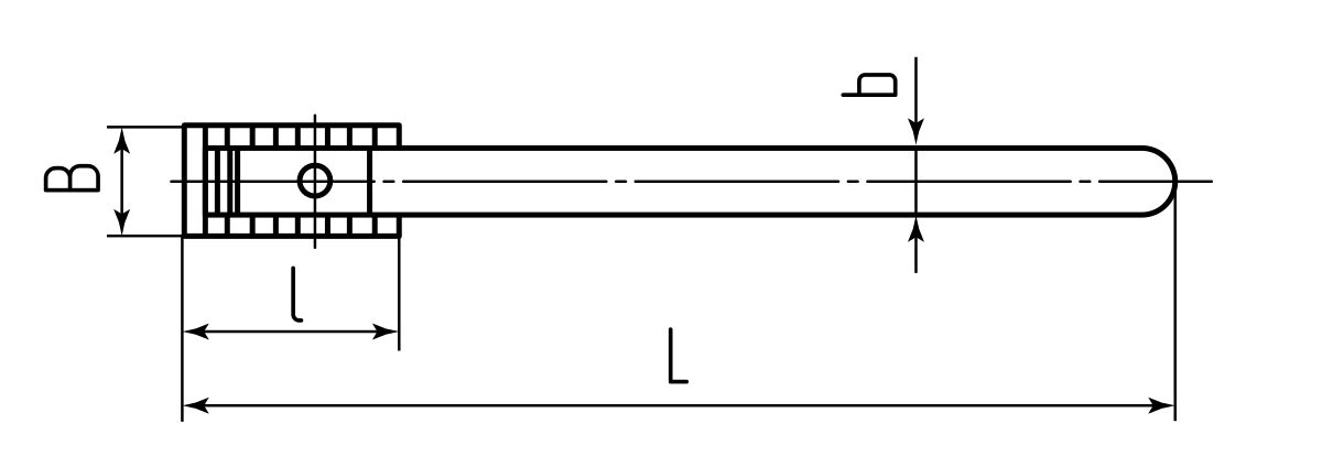 Крепеж ремешковый КР 25 (сер) (50шт) (Fortisflex) (104957)