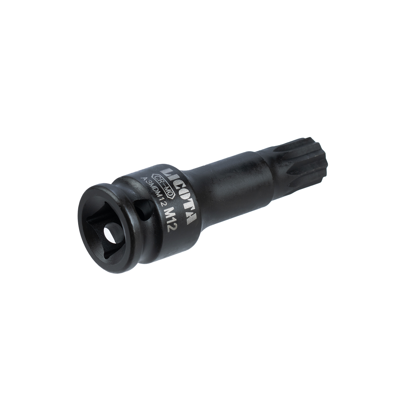 Головка торцевая ударная 60 мм spline M12 3/8 Licota A3MDM12
