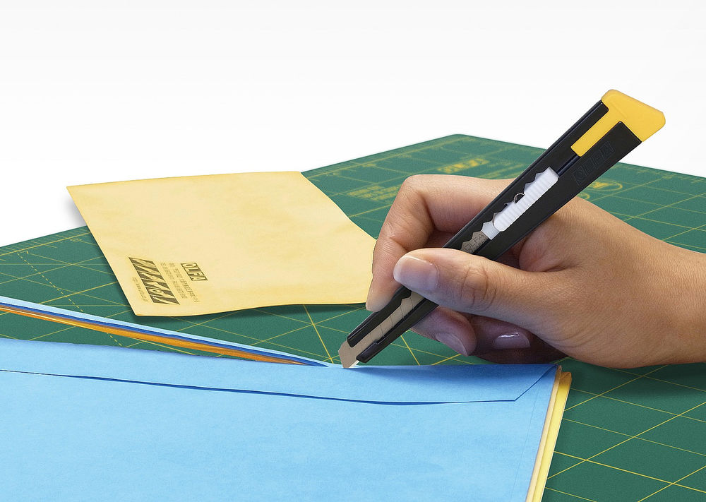 Нож с сегментированным лезвием 9 мм OLFA OL-180-BLACK