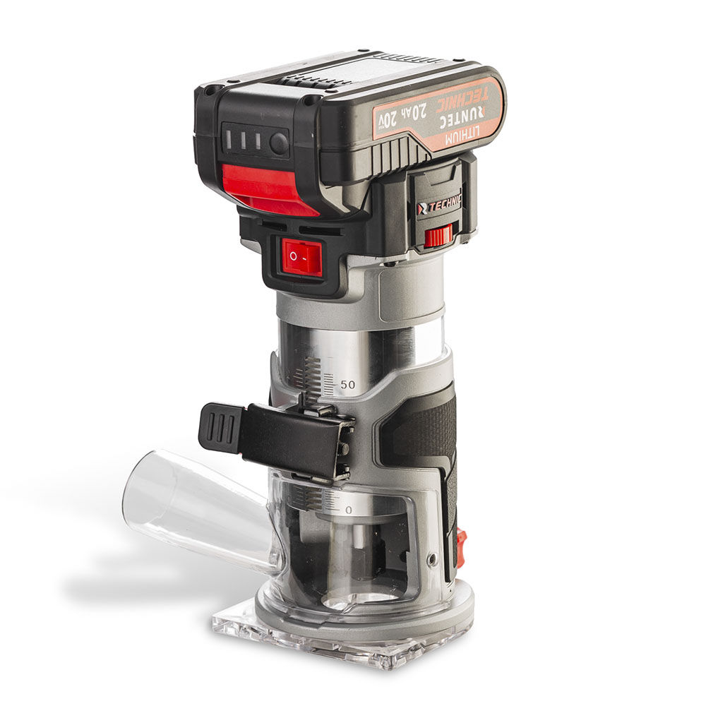 Фрезер аккумуляторный TECHNIC 20В, 22Ач, 900Вт RUNTEC RT-RT900T