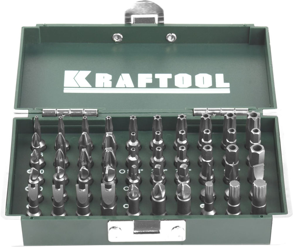 Набор кованых торсионных бит X-Drive, 50 шт KRAFTOOL 26065-H50