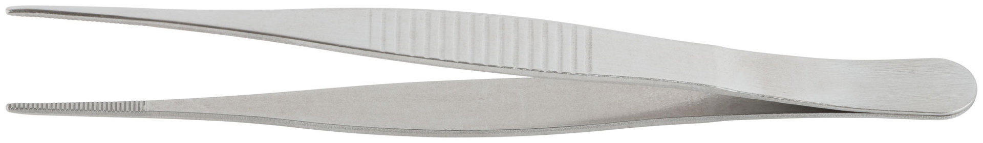 Пинцет прямой нержавеющий 125 мм (67437М)