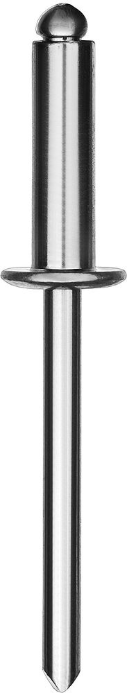 Стальные заклепки Steel, 4.8 x 12 мм, 500 шт KRAFTOOL 311703-48-12