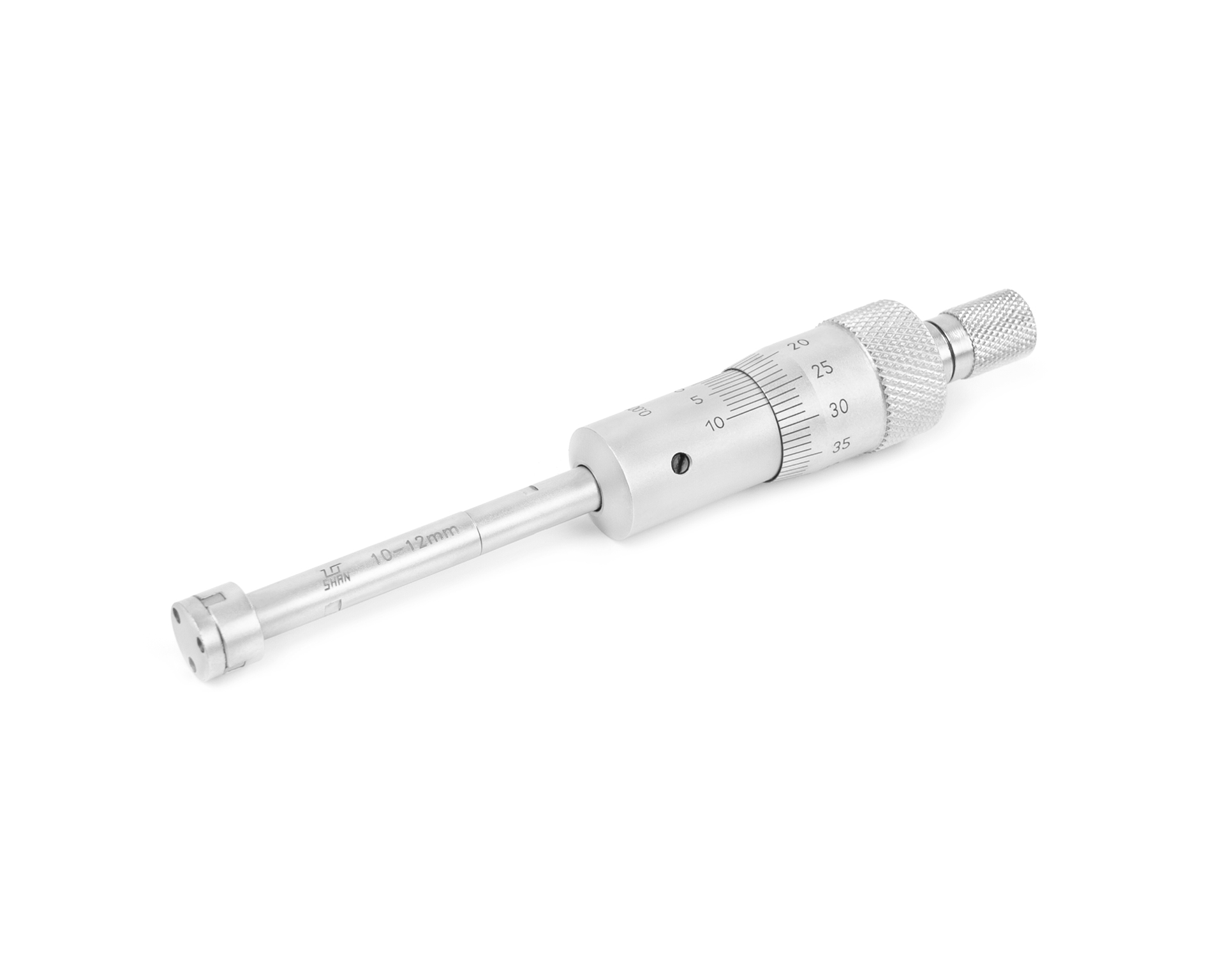 Нутромер микрометрический 3-точечный 10-12 0,001 у/к SHAN