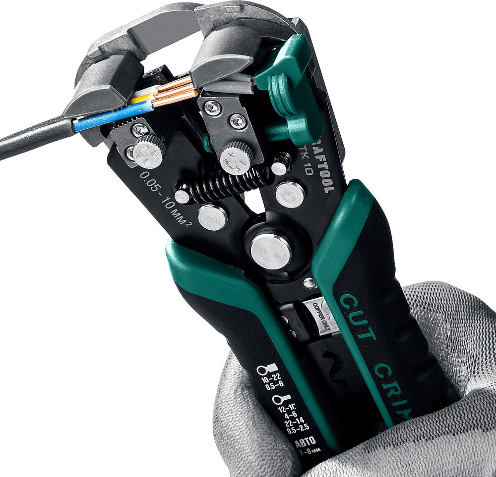 Автоматический стриппер TK-10, 0.05–10 мм? KRAFTOOL 22639