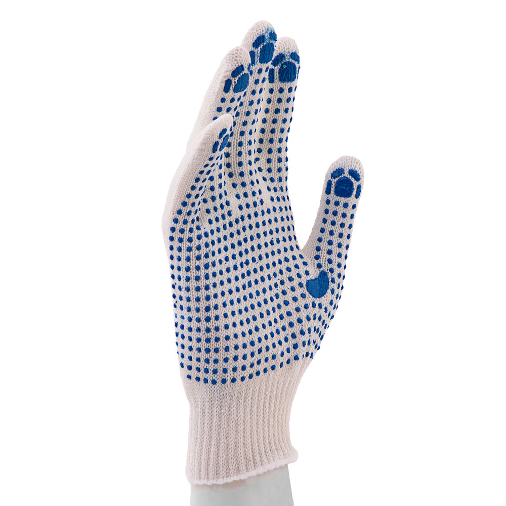 Перчатки х/б, ПВХ покрытие, Точка, 10 класс (67715)