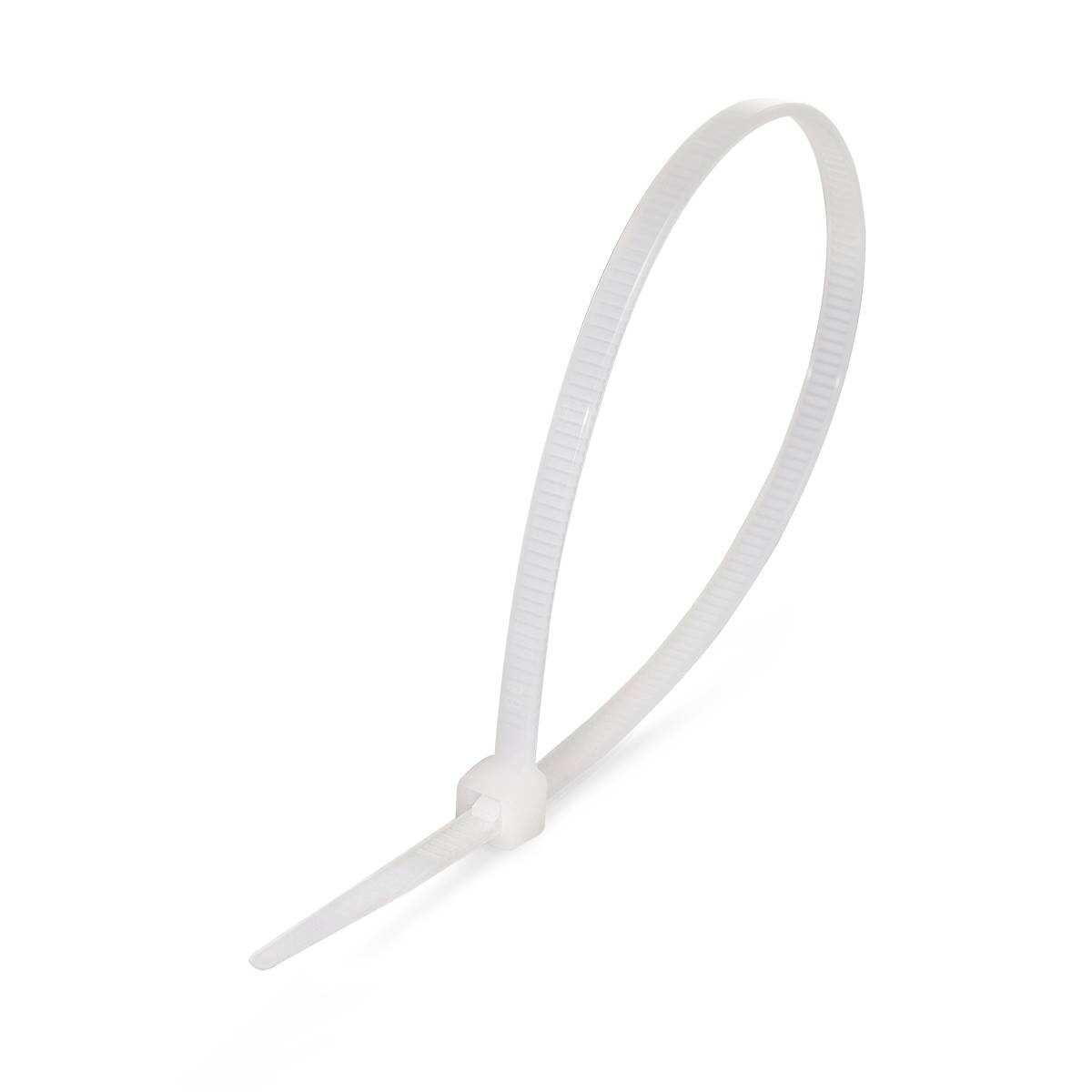 Стяжка нейлоновая НСС «EasyFix» 8х400 (бел) (100шт) (Fortisflex) (84808)